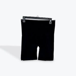 ASSETS by SPANX Women's Black High‎ Waist Shaping Compression Shorts XL